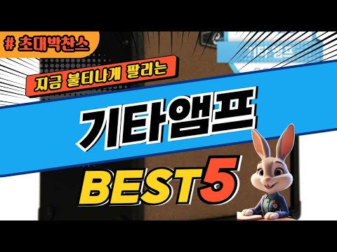 2024 초대박 찬스 기타앰프 추천 대박 가성비 베스트5! 후기 비교