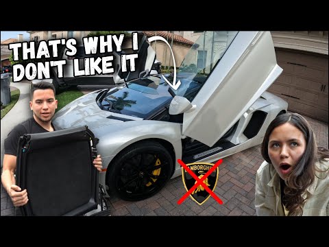 Lamborghini Doesn't Have A Cup Holder 🧐🤔 | Anderson Develops