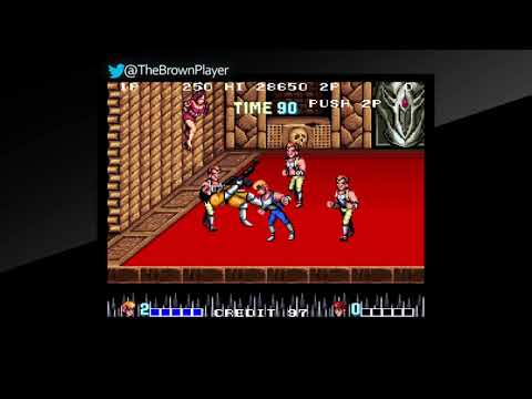 Double Dragon [ARCADE] - Final Battle vs. Willy & finale