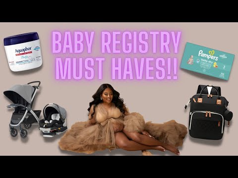 Baby Registry MUST HAVES 2022/2023 | First Time Mom *pictures included*