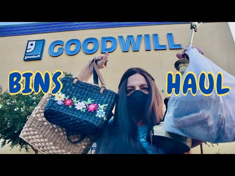 GOODWILL OUTLET | THRIFT HAUL | THE GOODWILL BINS - YouTube