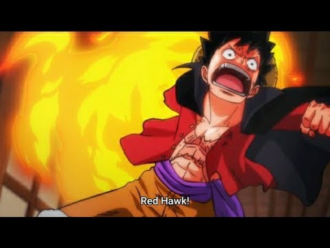 Luffy Vs Yamato | Luffy Use Red Hawk