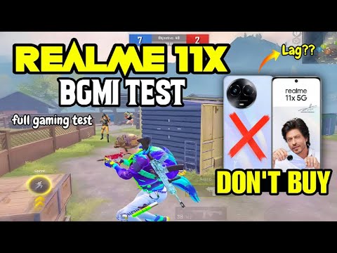 realme 11x 5g bgmi test, heating and gyro test, don't buy this phone❌