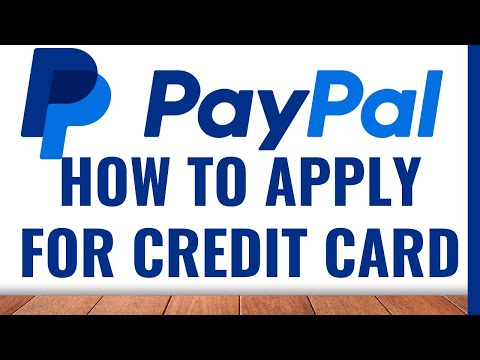 How to Apply for PayPal Credit Card