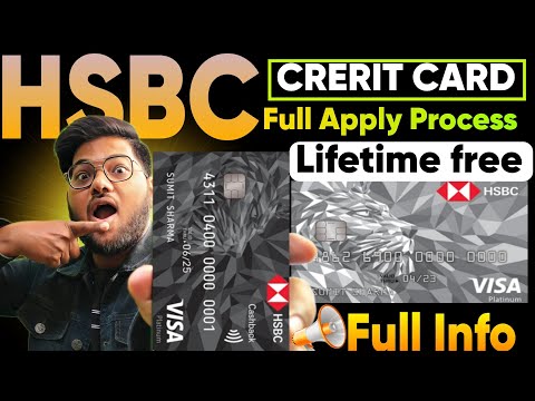 HSBC CREDIT CARD FOR LIFETIME FREE|| FULL LIVE APPLY PROCESS OF HSBC CASHBACK CREDIT CARD