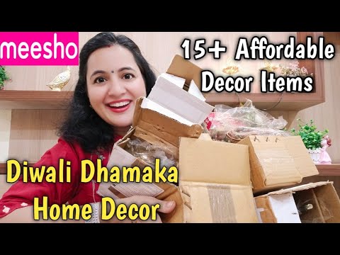 15+ MEESHO DIWALI Affordable Home Decor  | Diwali Decor Haul | Meesho Haul | Neema's Talk