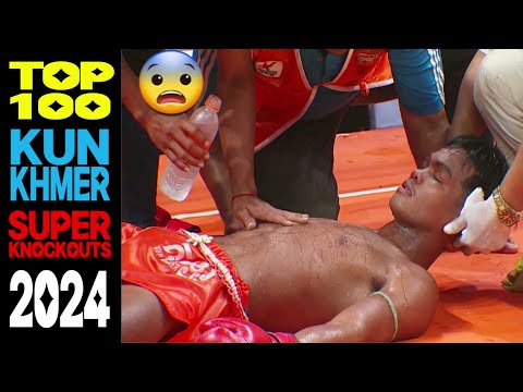 TOP 100 "KUN KHMER" SUPER KNOCKOUTS OF THE YEAR 2024 🇰🇭