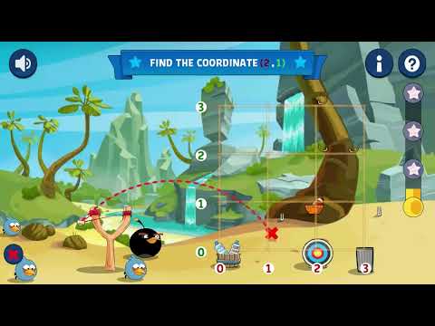 EDU GAMES - Angry Birds Coordinate Edu Game Legends of Learning