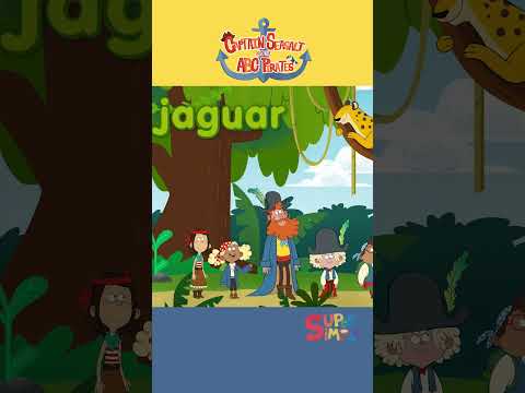 Jaguar catching a nap? Jolly! #abcs #shorts #piratecartoon