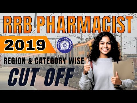 RRB PHARMACIST 2019 | REGION & CATEGORY WISE | CUT OFF #rrbpharmacist #cutoff