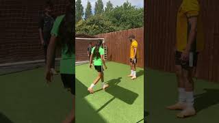 Dad vs Daughter Football challenge #teamnike #shorts