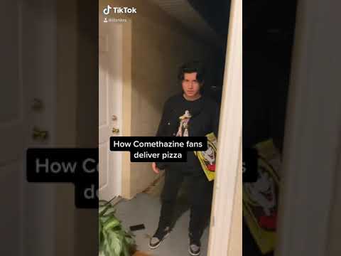 How Comethazine fans deliver pizzas 🍕 😈