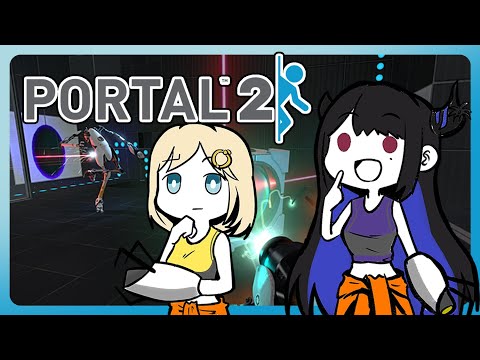 TAKING ON PUZZLES WITH @WatsonAmelia  | Portal 2