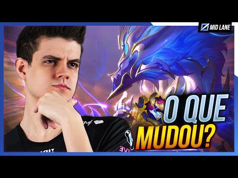 Primeira vez de AURELION SOL na "NOVA TEMPORADA"! Mudou algo para o dragão?! 🐲