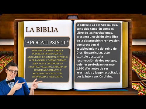 APOCALIPSIS " CAPÍTULO 11 👉22 " LOS DOS TESTIGOS Y LA SÉPTIMA TROMPETA