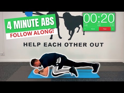 Tabata Abs - Level 1! - Hitting All Areas | No Repeats!