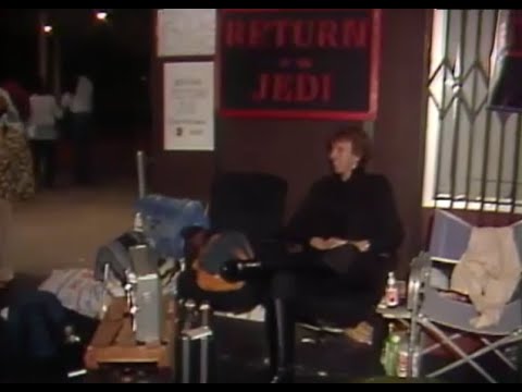 Camping out for the release of Return of the Jedi in 1983