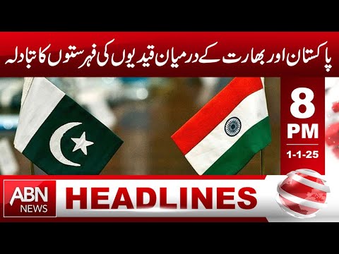 HEADLINES 08:00 PM | 1 JANUARY 2025 | ABN NEWS