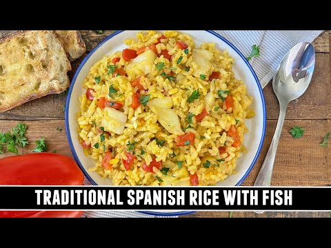 Classic Spanish Arroz con Bacalao | Traditional Spanish Rice with Fish