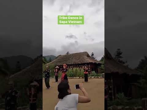 Traditional Tribe Dance in Sapa Vietnam 🇻🇳 #sapavietnam #sapa #TraditionalDance #vietnam