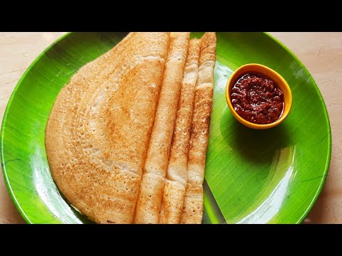 గోధుమ రవ్వ దోశ/Instant broken wheat dosa recipe/wheat rava dosa