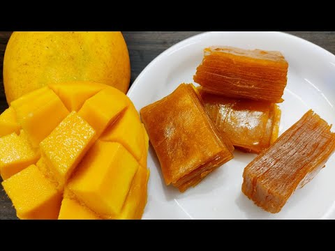 How to make Mamidi Tandra | Mango Papad Recipe | Mango Jelly in Telugu