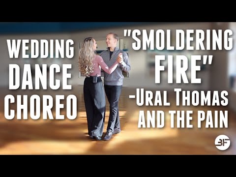 Wedding First Dance Choreography for Beginners | "Smoldering Fire" by Ural Thomas and the Pain #1