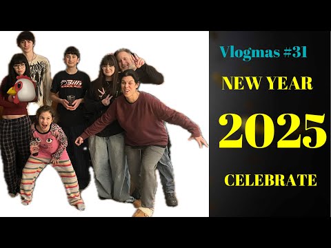 Vlogmas#31: Celebrating New Years Eve 🍾🎉🎈🎉