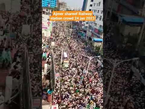 Ajmer Shareef Railway station | Crowd | 811 Urse Gareeb Nawaz