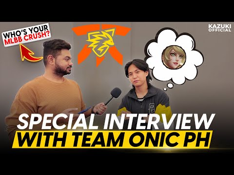 EXCLUSIVE INTERVIEW WITH TEAM FNATIC ONIC PH