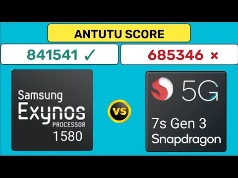 Samsung Exynos 1580 🆚 Snapdragon 7s Gen 3 | Redmi Note 14 Pro Plus