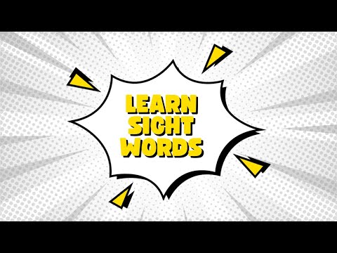 "Run"  Sight word Level 1 #sightwords #educational #learning #highfrequencywords