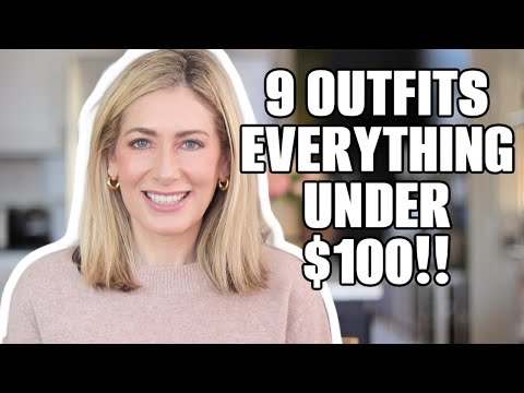 NINE Outfits Every Piece UNDER $100 | Quince Fall/Winter Haul