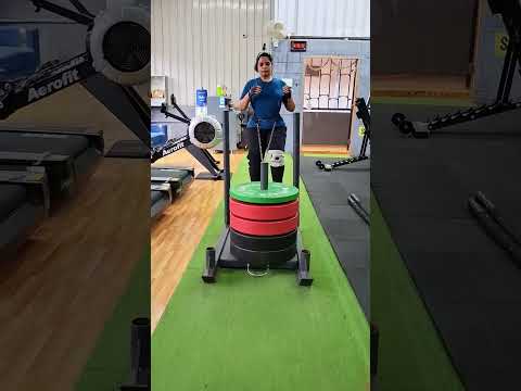 Backward sled Pulls  gym workout 110kg #beautiful #gymmotivation #gym #excercise #tough #crazy