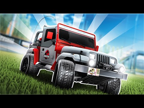 JEEP Freestyling in Rocket League...