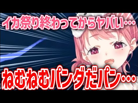 冬が眠すぎてねむねむパンダになっちゃう笹木【にじさんじ/笹木咲/切り抜き】