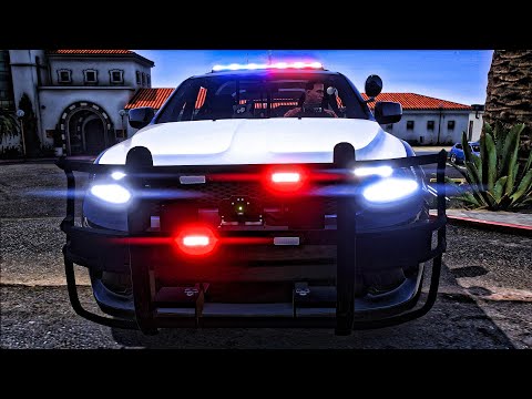 Playing GTA 5 As A POLICE OFFICER Highway Patrol|| DPS|| GTA 5 Mod| 4K