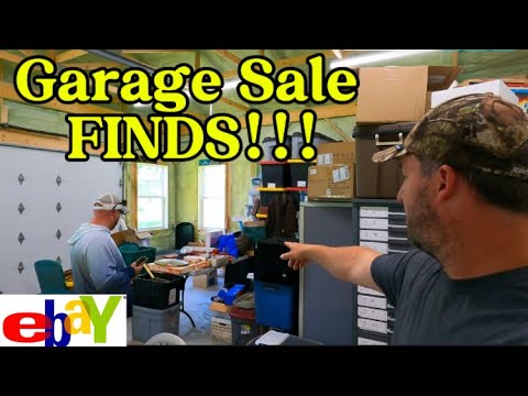 Hit Some Garage Sales and What Sold for Us on EBay?!