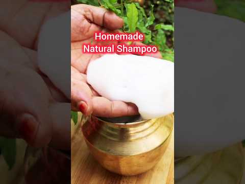 Homemade Natural Shampoo Recipe #shorts