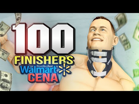 100 Finishers To Walmart John Cena in WWE 2K23