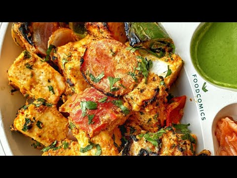 Spicy 🔥 Paneer Tikka masala Recipe|| New Delhi Street Style || So Yummy 🤤 Taste ||  #Shorts