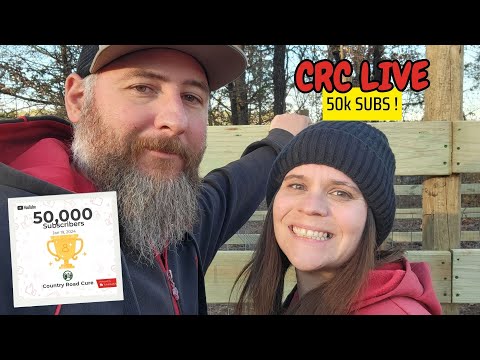 50K Subs LIVE + Channel UPDATE | CRC LIVE