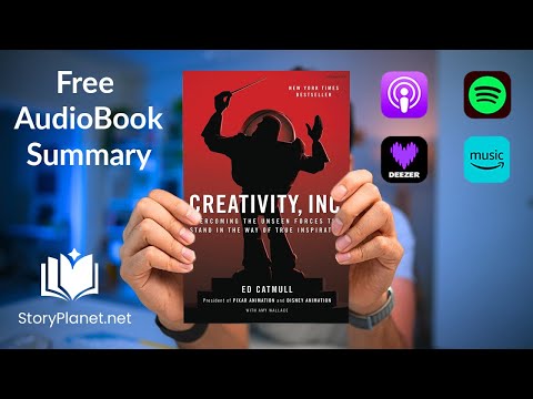 Audiobook Summary: Creativity, Inc. (English) Ed Catmull with Amy Wallace