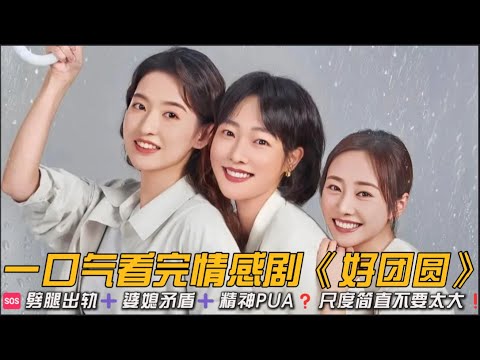 🆘劈腿出轨➕婆媳矛盾➕精神PUA❓尺度简直不要太大❗一口气看完情感剧《好团圆》全集#家庭剧 #好看中国电视剧 #白百何 #李纯 #王玉雯 #爱情剧 #婚姻与家庭