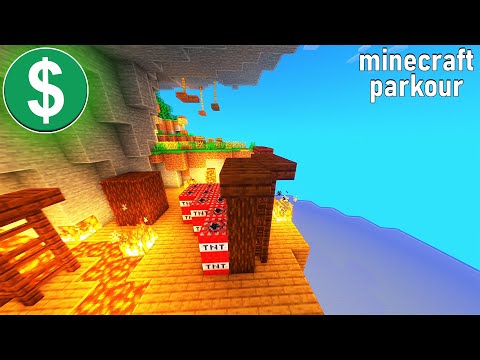 Minecraft Parkour Gameplay NO COPYRIGHT