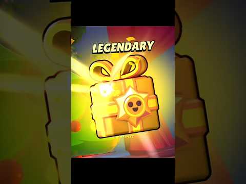 Legendary GIFT Opening in Brawlstars 🤩🔥 #shorts #brawlstars