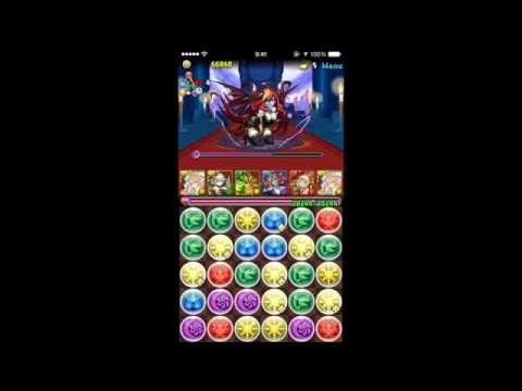 【パズドラ】神王妃の不夜城 - 麒麟(サクヤ)PT ノーコン＜はるふ＞