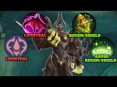 FINALLY!! URANUS NEW HIGH HEAL BUILD 2024 IS HERE!!😱 (CRAZY HEAL) PLEAS TRY - Mobile Legends