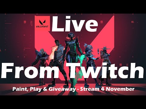 Valorant Live Stream Painting Cypher for Olling - Version 5.0 Birthday stream  - 5x1000VP Giveaway