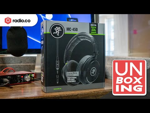 Mackie MC-450 Headphones - Unboxing & First Impressions